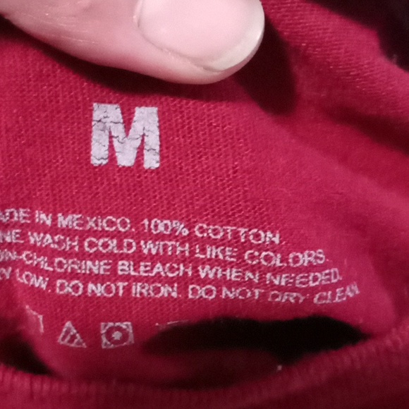 Franchise Los Angeles Japanese Art, Burgundy, Bear with money pot, Size M - Picture 3 of 5